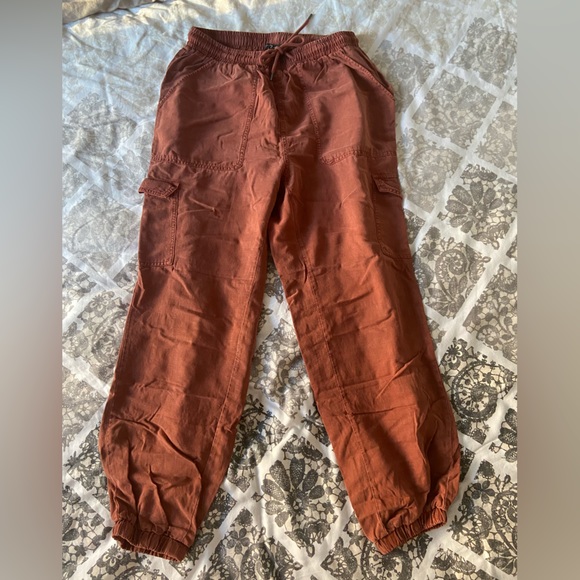 7 for all Mankind - Burnt orange cargo pants with a drawstring - Picture 2 of 5